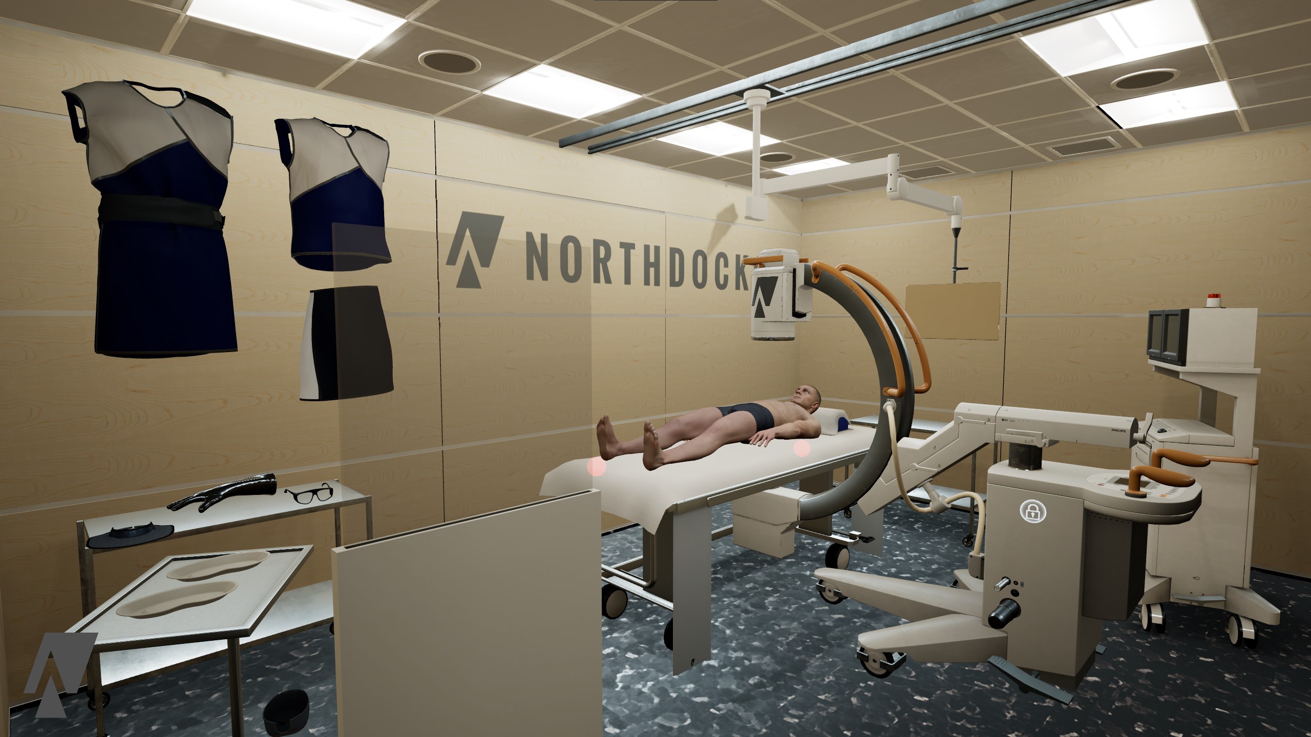 VR Trainingssimulation – Echtzeit Strahlungs-Heatmap